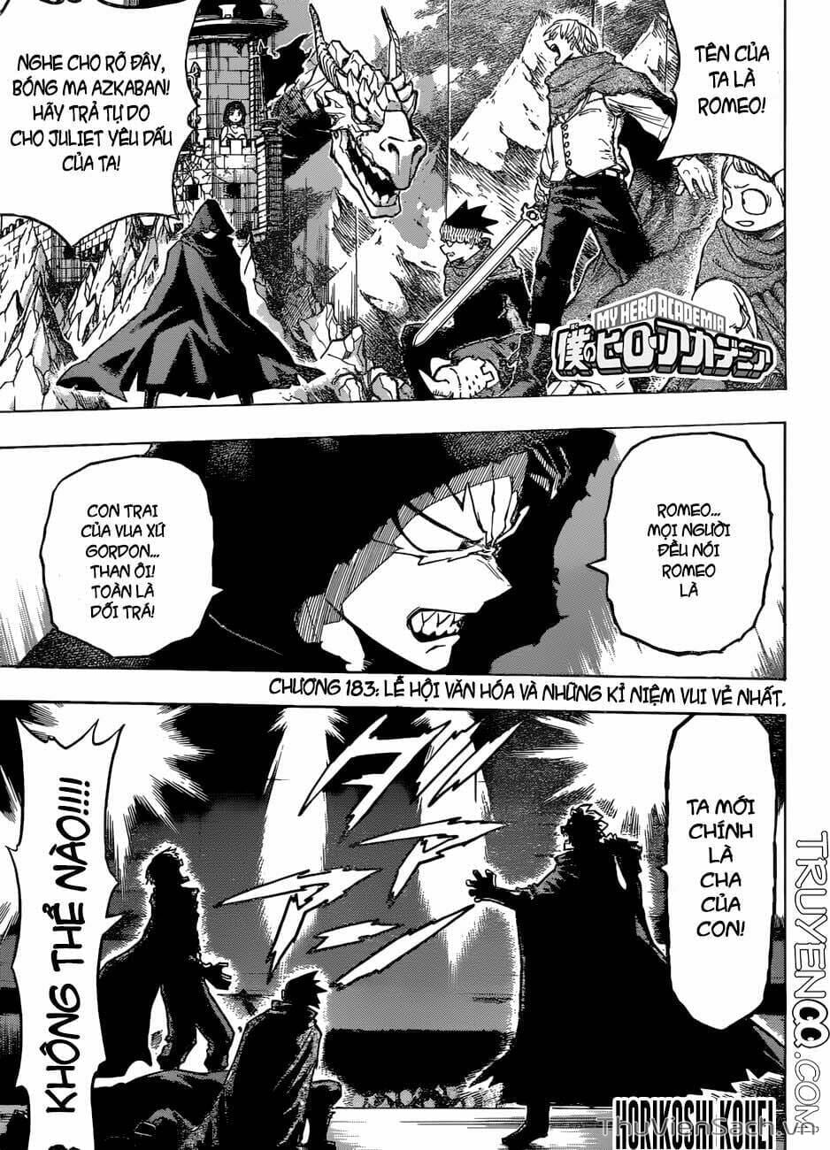 Truyện Tranh Học Viện Siêu Anh Hùng - My Hero Academia trang 5