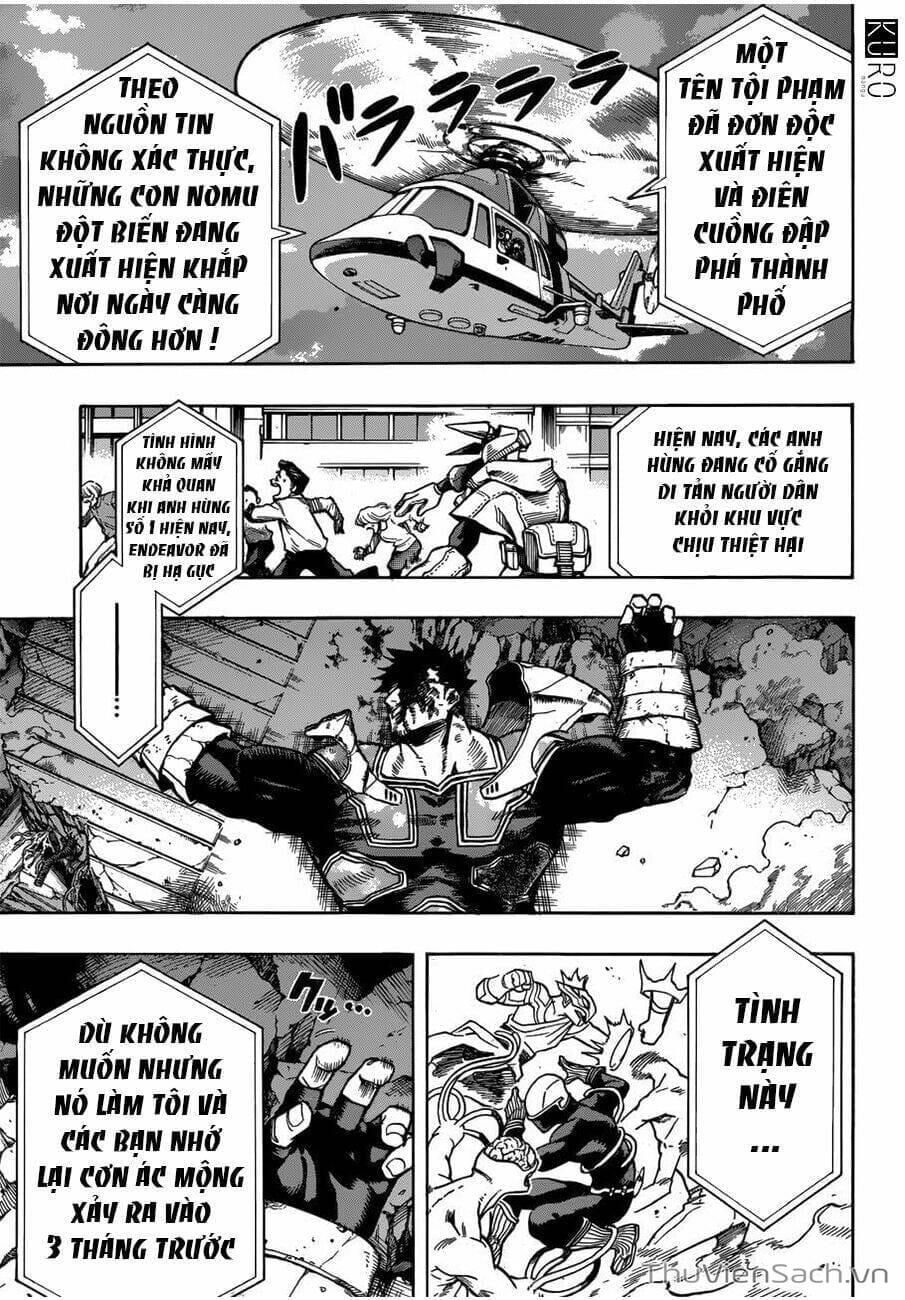 Truyện Tranh Học Viện Siêu Anh Hùng - My Hero Academia trang 3509