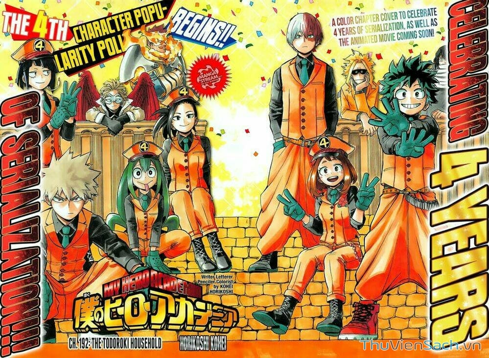 Truyện Tranh Học Viện Siêu Anh Hùng - My Hero Academia trang 3553