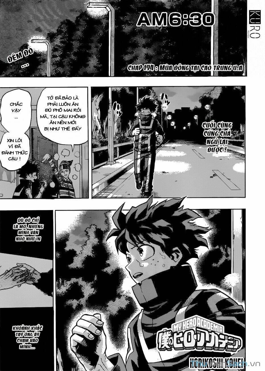 Truyện Tranh Học Viện Siêu Anh Hùng - My Hero Academia trang 3586