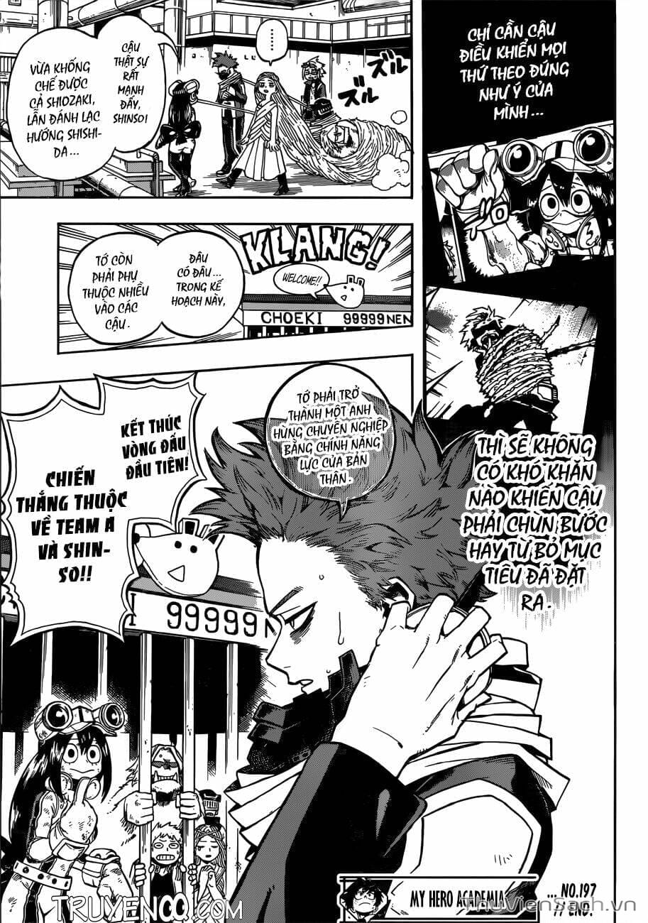 Truyện Tranh Học Viện Siêu Anh Hùng - My Hero Academia trang 5
