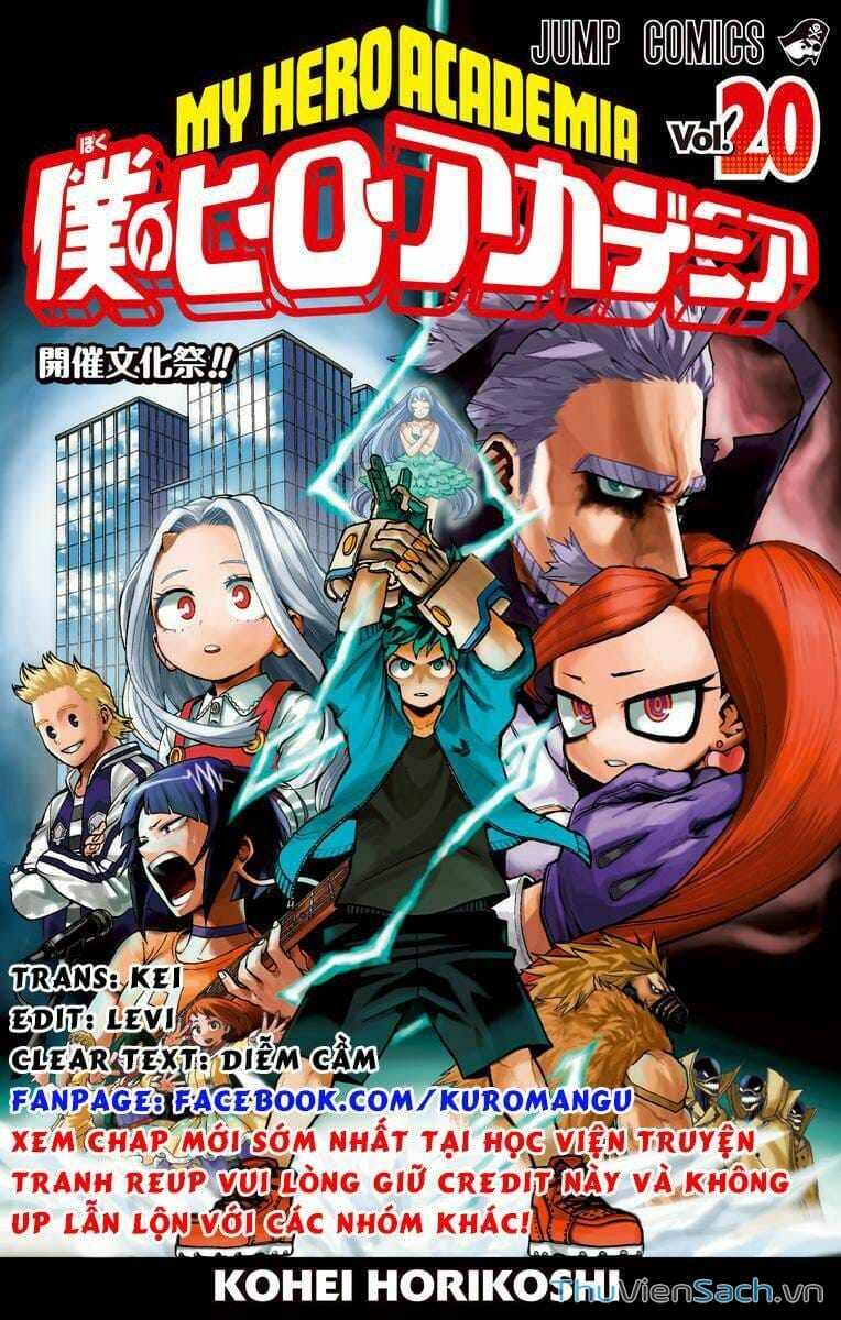 Truyện Tranh Học Viện Siêu Anh Hùng - My Hero Academia trang 3669