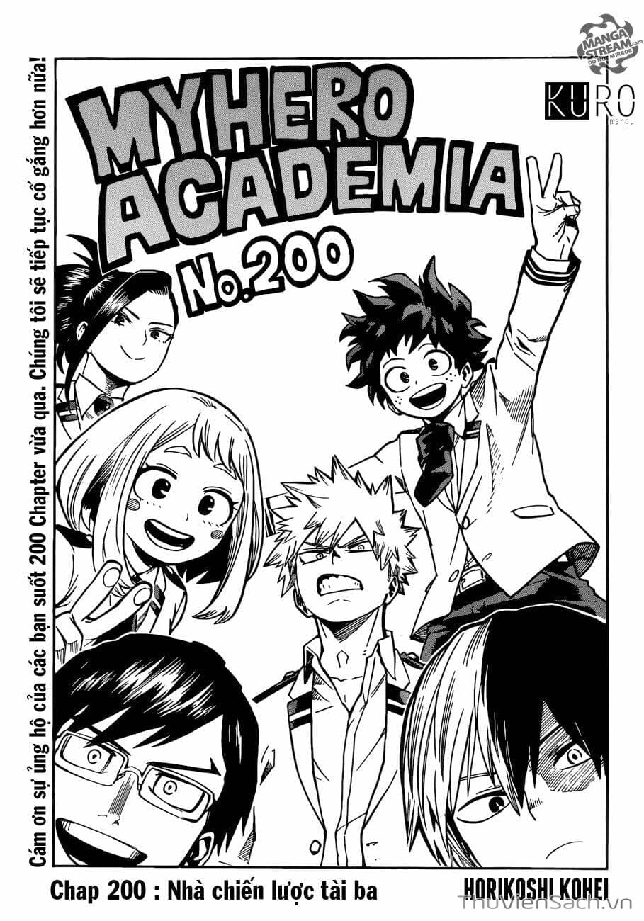 Truyện Tranh Học Viện Siêu Anh Hùng - My Hero Academia trang 3670