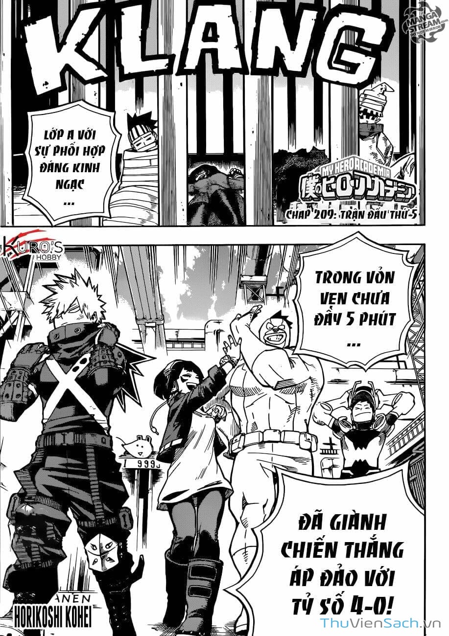 Truyện Tranh Học Viện Siêu Anh Hùng - My Hero Academia trang 5