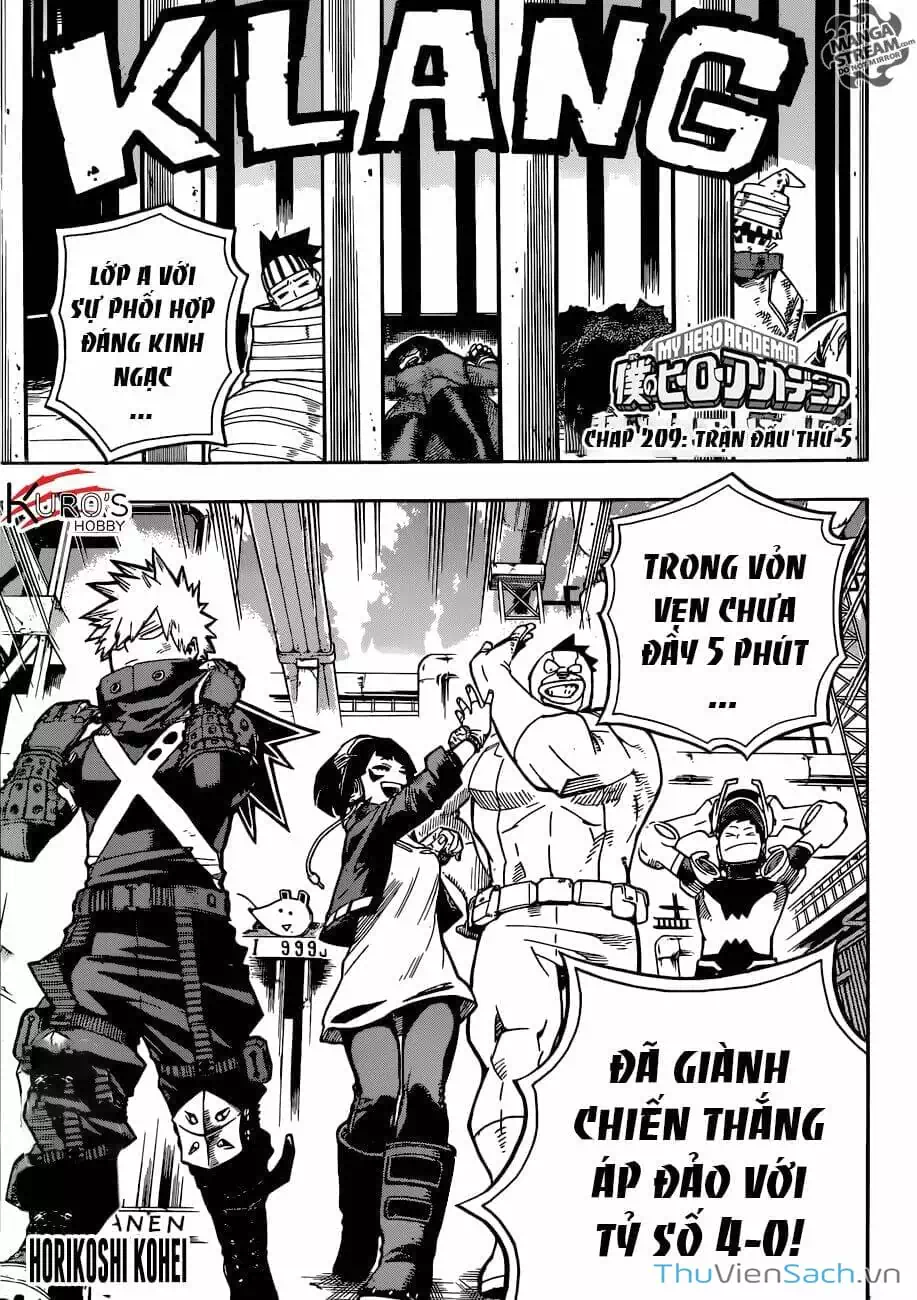 Truyện Tranh Học Viện Siêu Anh Hùng - My Hero Academia trang 5