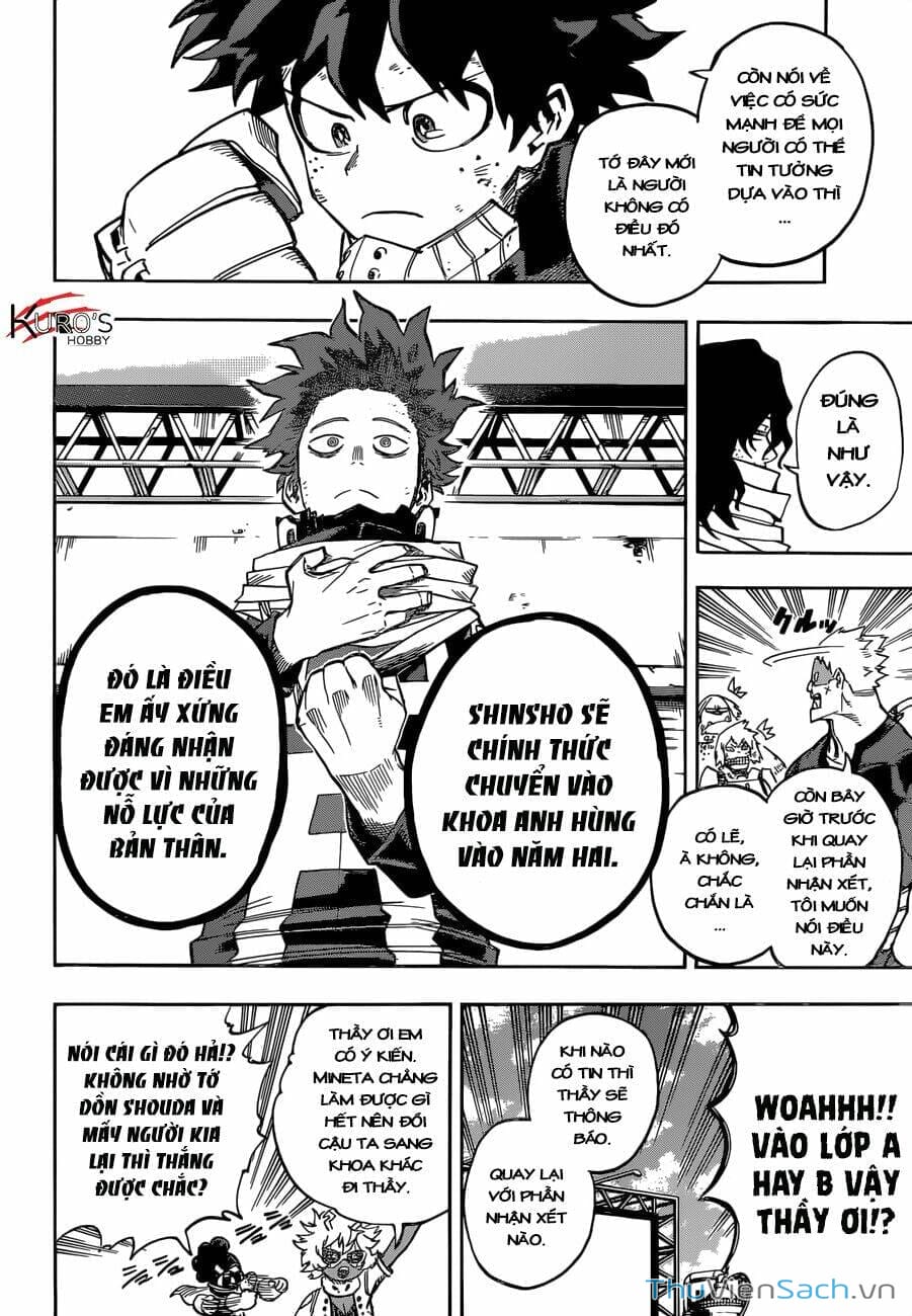 Truyện Tranh Học Viện Siêu Anh Hùng - My Hero Academia trang 3902