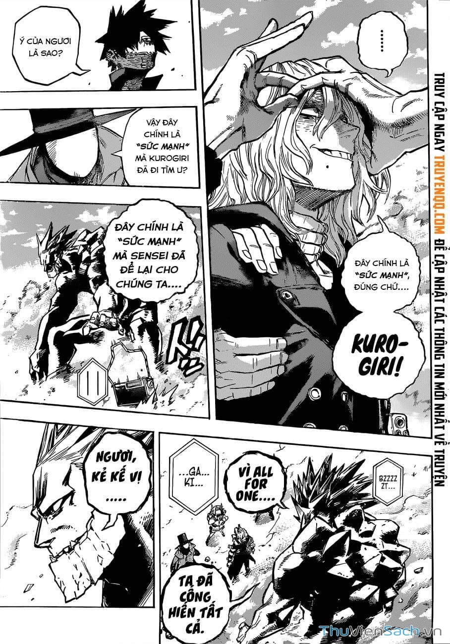 Truyện Tranh Học Viện Siêu Anh Hùng - My Hero Academia trang 3958