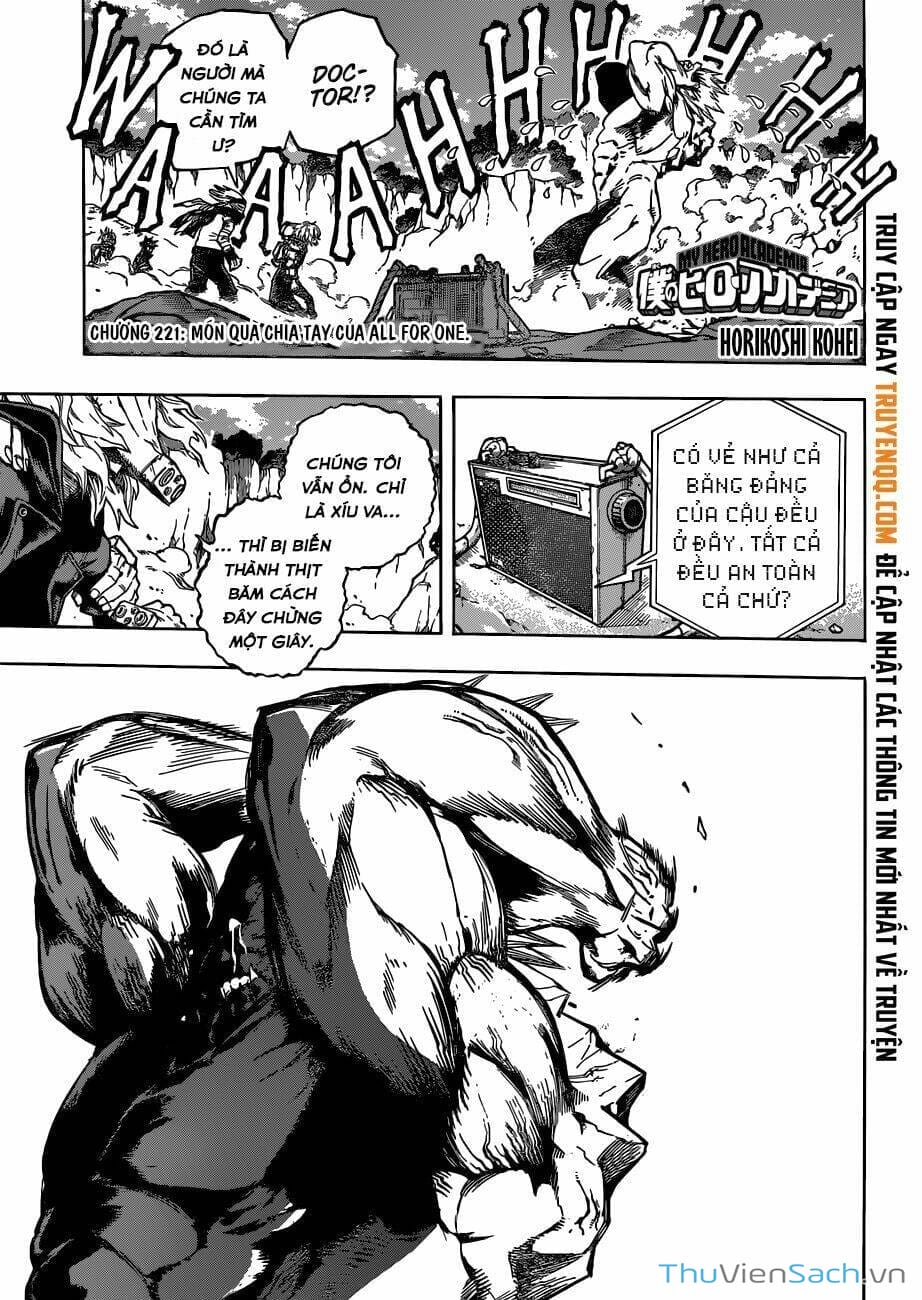 Truyện Tranh Học Viện Siêu Anh Hùng - My Hero Academia trang 3961