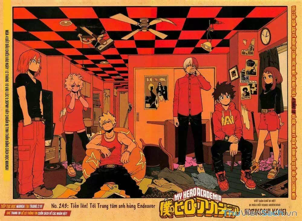 Truyện Tranh Học Viện Siêu Anh Hùng - My Hero Academia trang 5