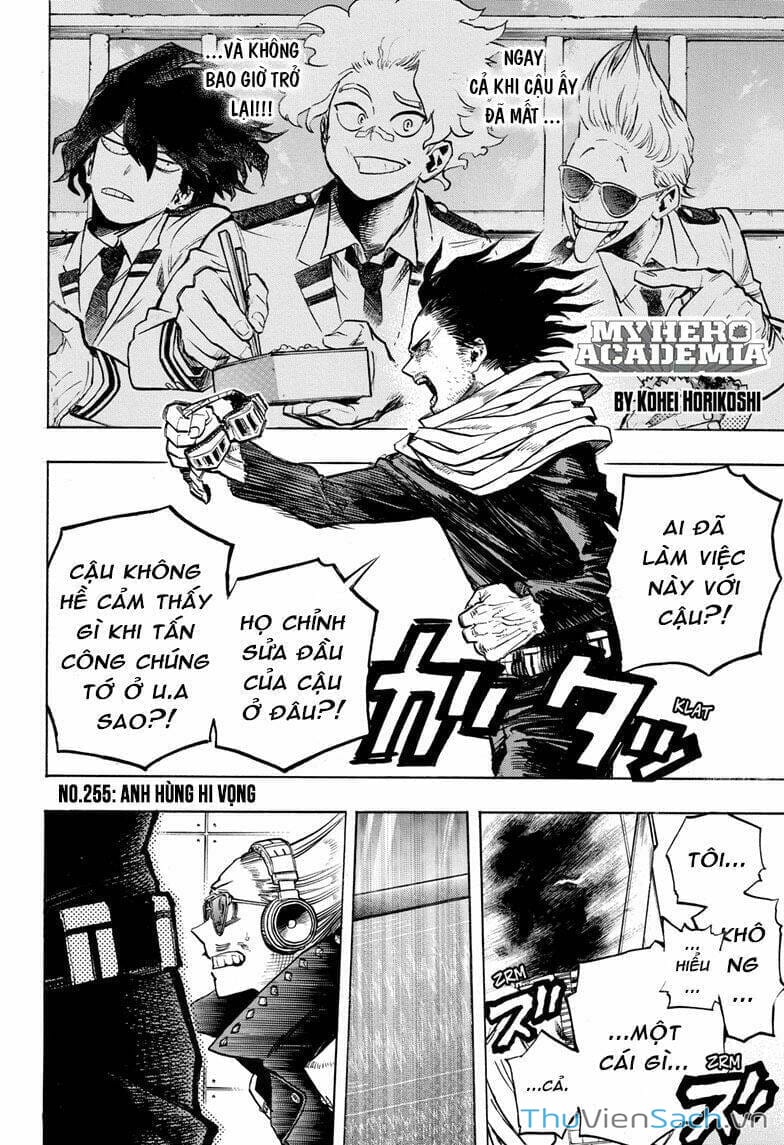 Truyện Tranh Học Viện Siêu Anh Hùng - My Hero Academia trang 5