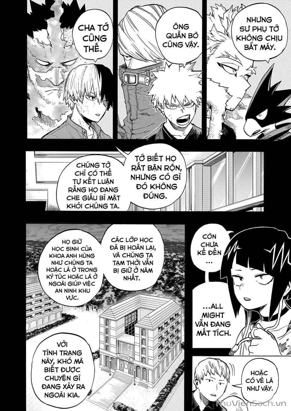 Truyện Tranh Học Viện Siêu Anh Hùng - My Hero Academia trang 5
