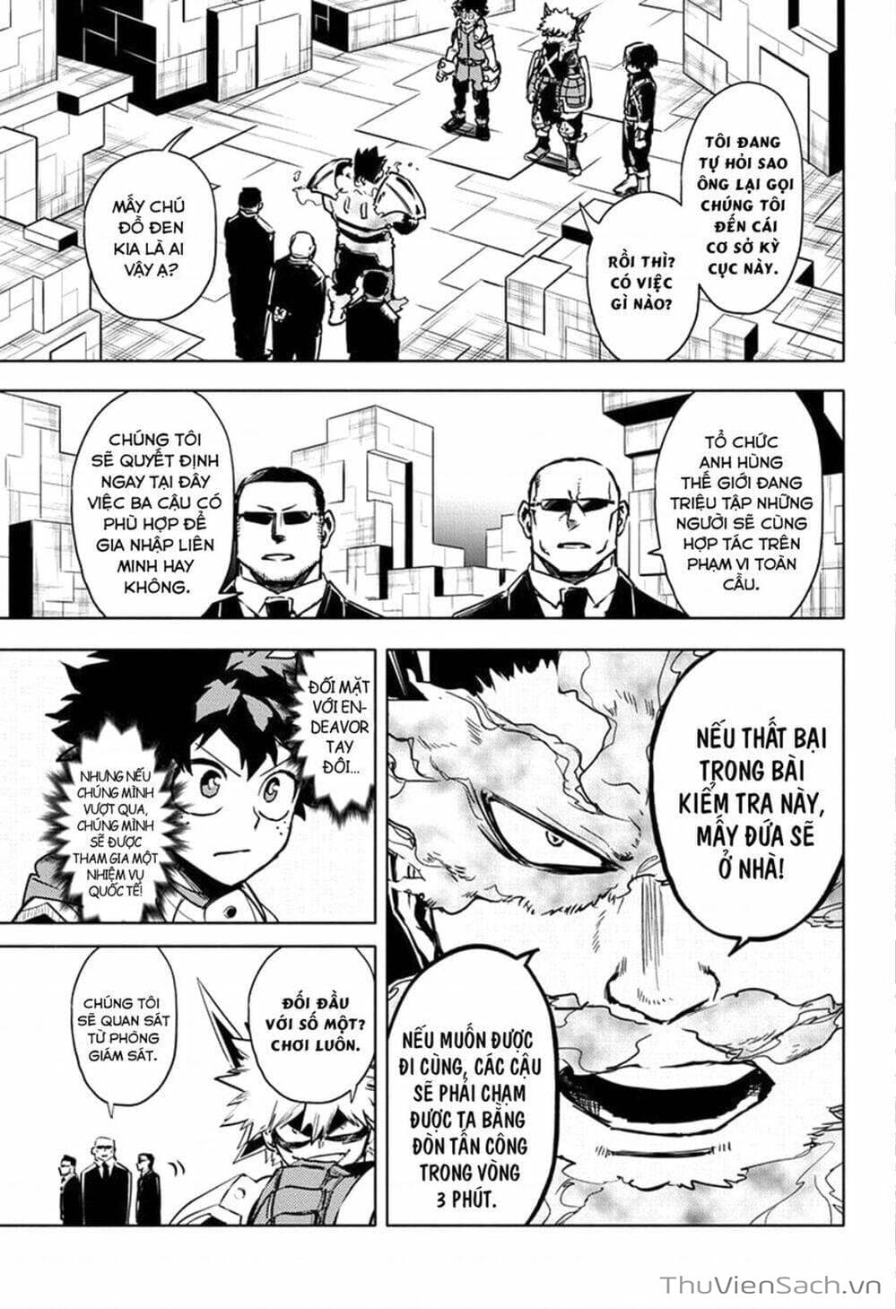 Truyện Tranh Học Viện Siêu Anh Hùng - My Hero Academia trang 5