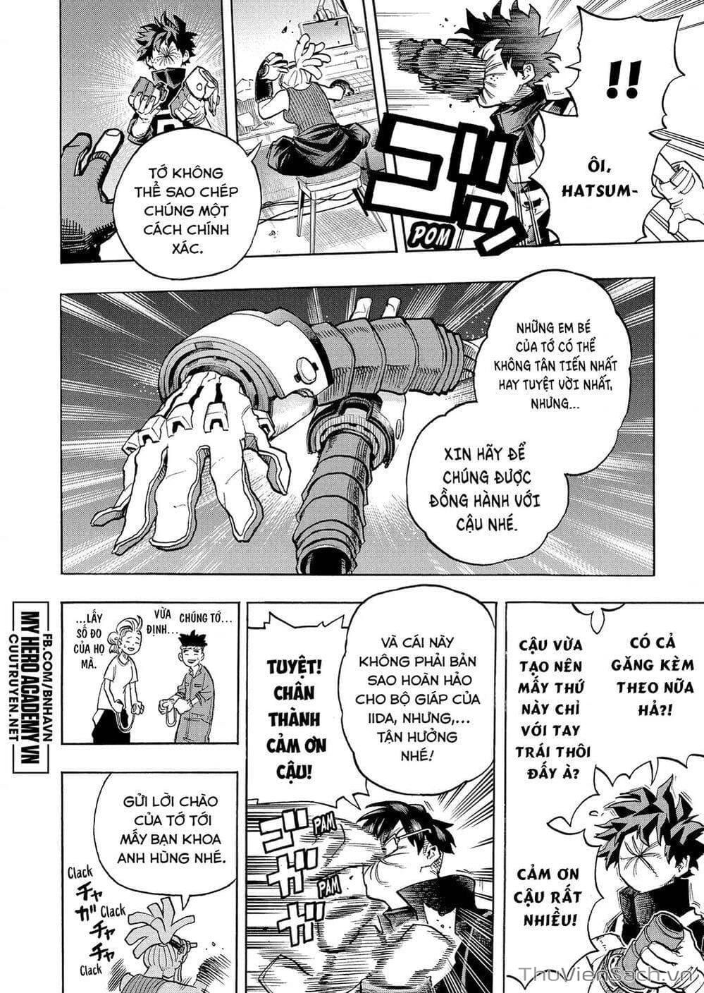 Truyện Tranh Học Viện Siêu Anh Hùng - My Hero Academia trang 5853