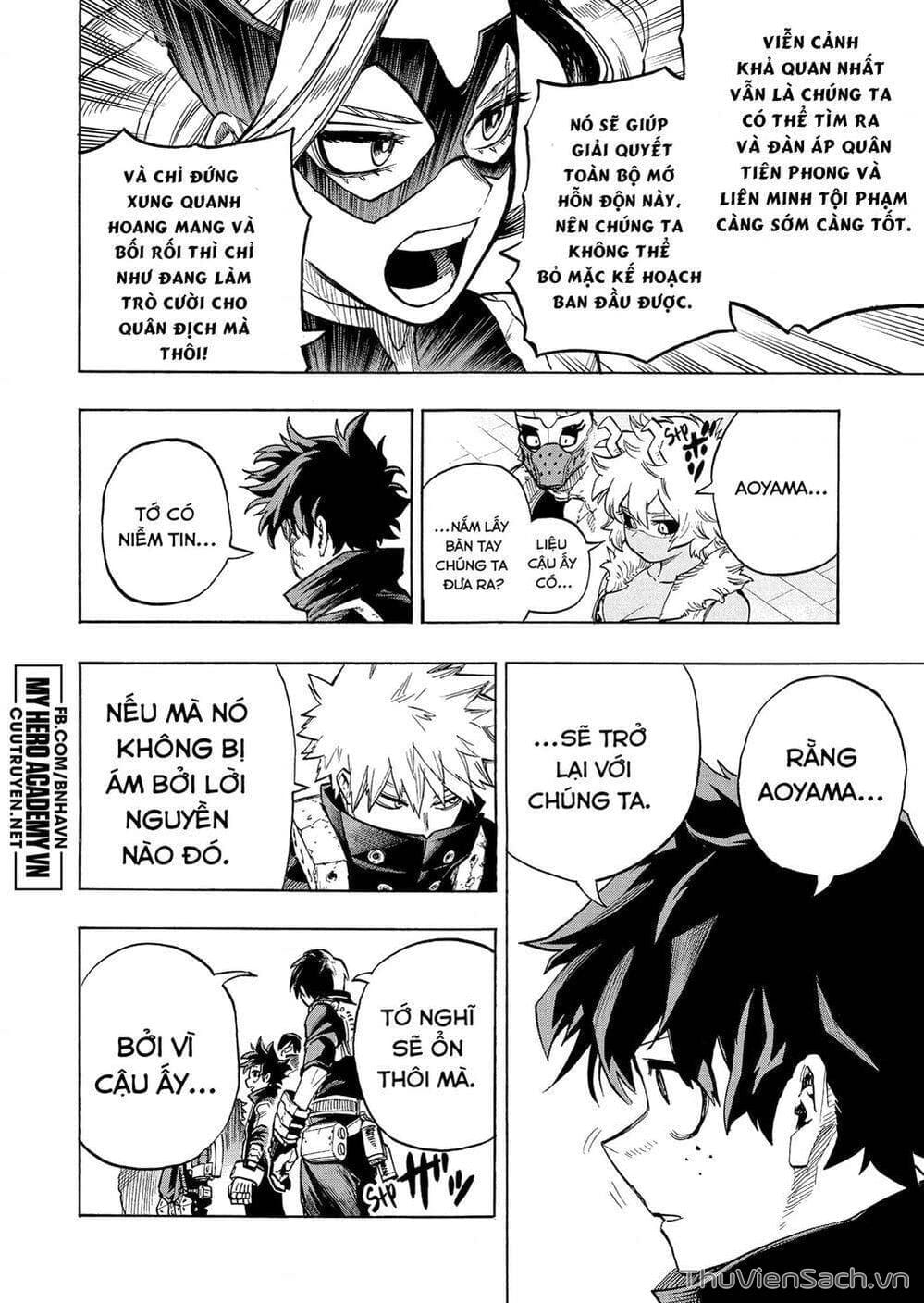 Truyện Tranh Học Viện Siêu Anh Hùng - My Hero Academia trang 5855