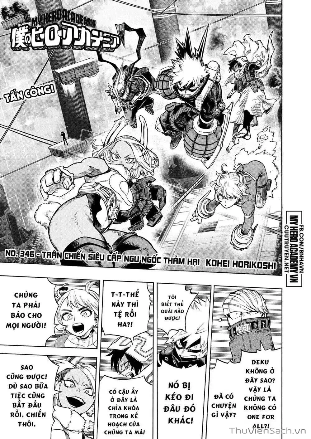 Truyện Tranh Học Viện Siêu Anh Hùng - My Hero Academia trang 5