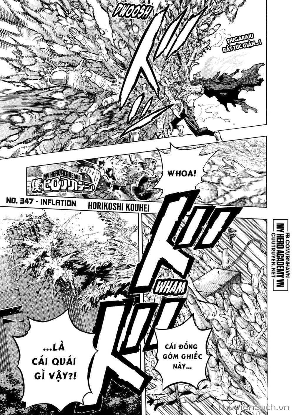 Truyện Tranh Học Viện Siêu Anh Hùng - My Hero Academia trang 5980