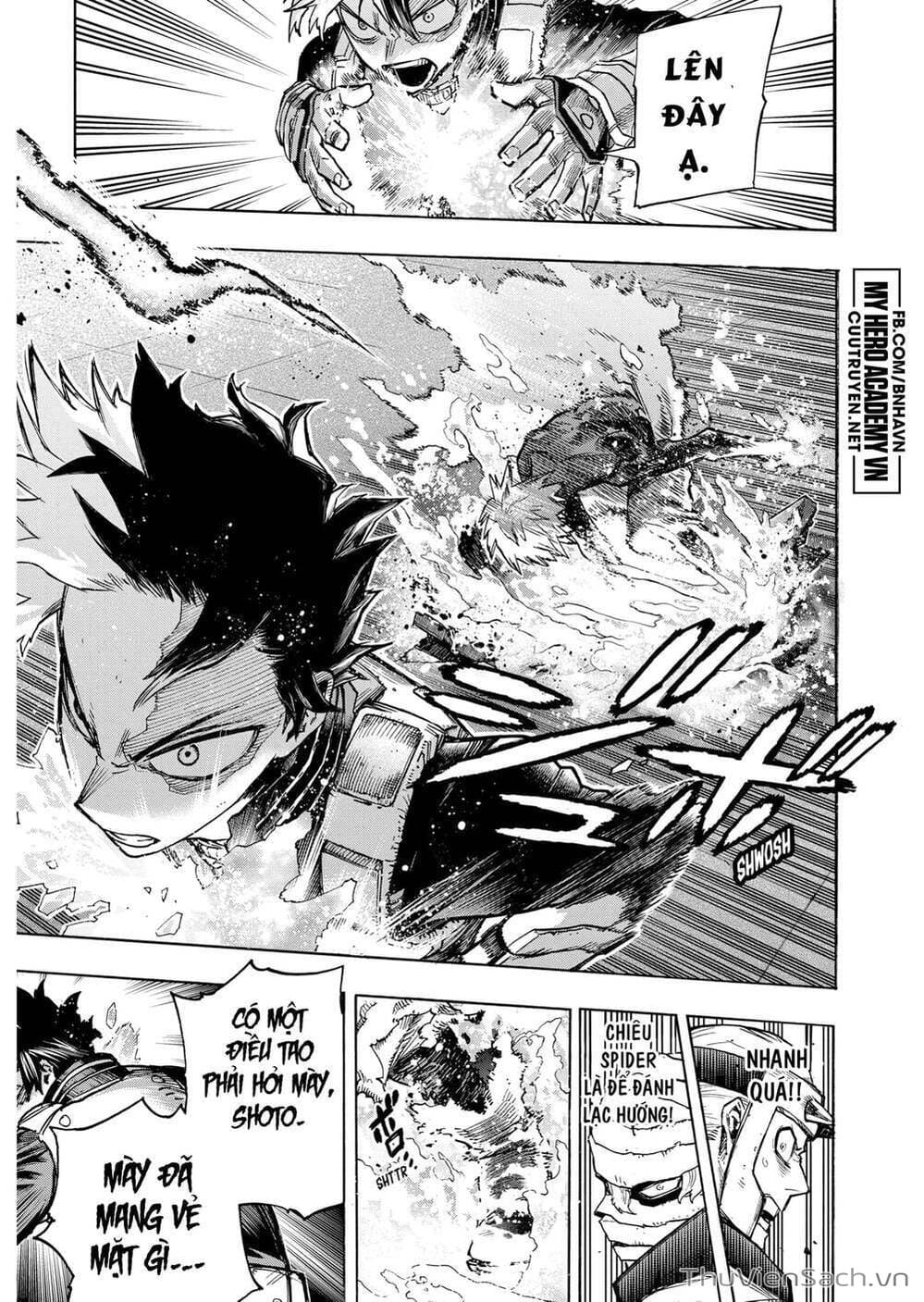 Truyện Tranh Học Viện Siêu Anh Hùng - My Hero Academia trang 6044