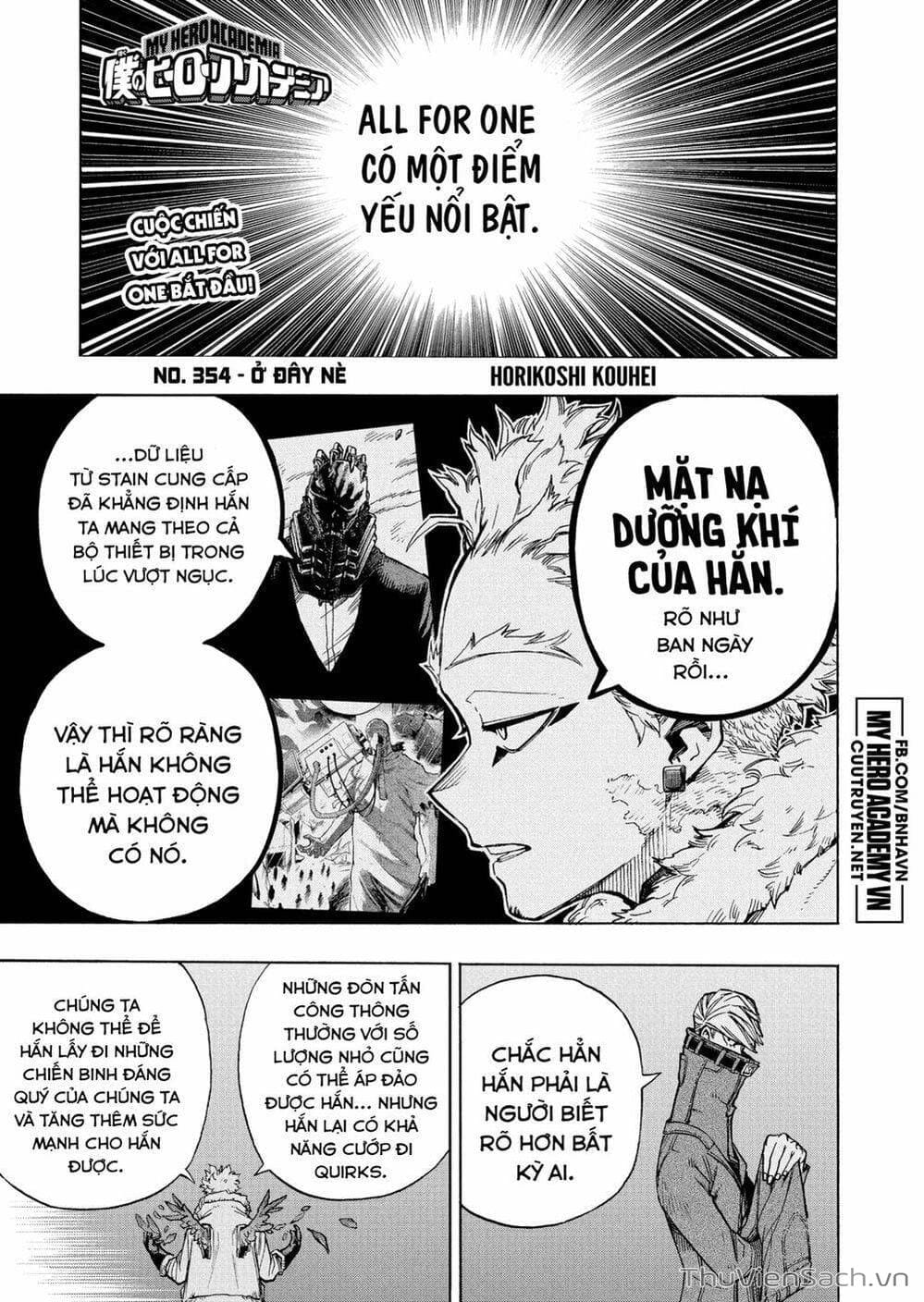 Truyện Tranh Học Viện Siêu Anh Hùng - My Hero Academia trang 5