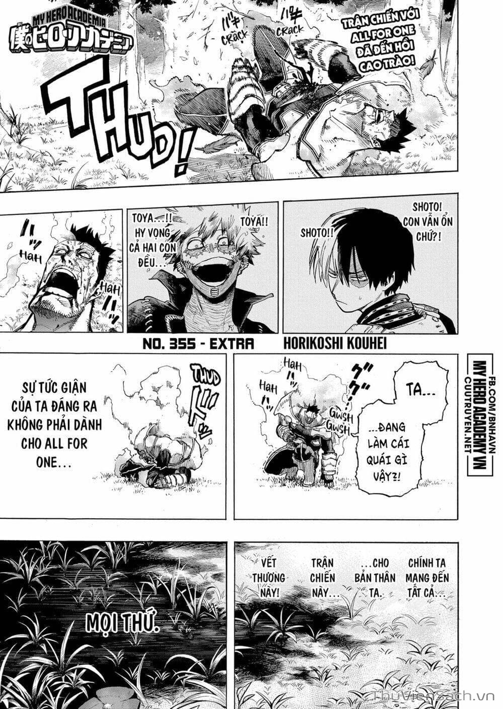 Truyện Tranh Học Viện Siêu Anh Hùng - My Hero Academia trang 6101