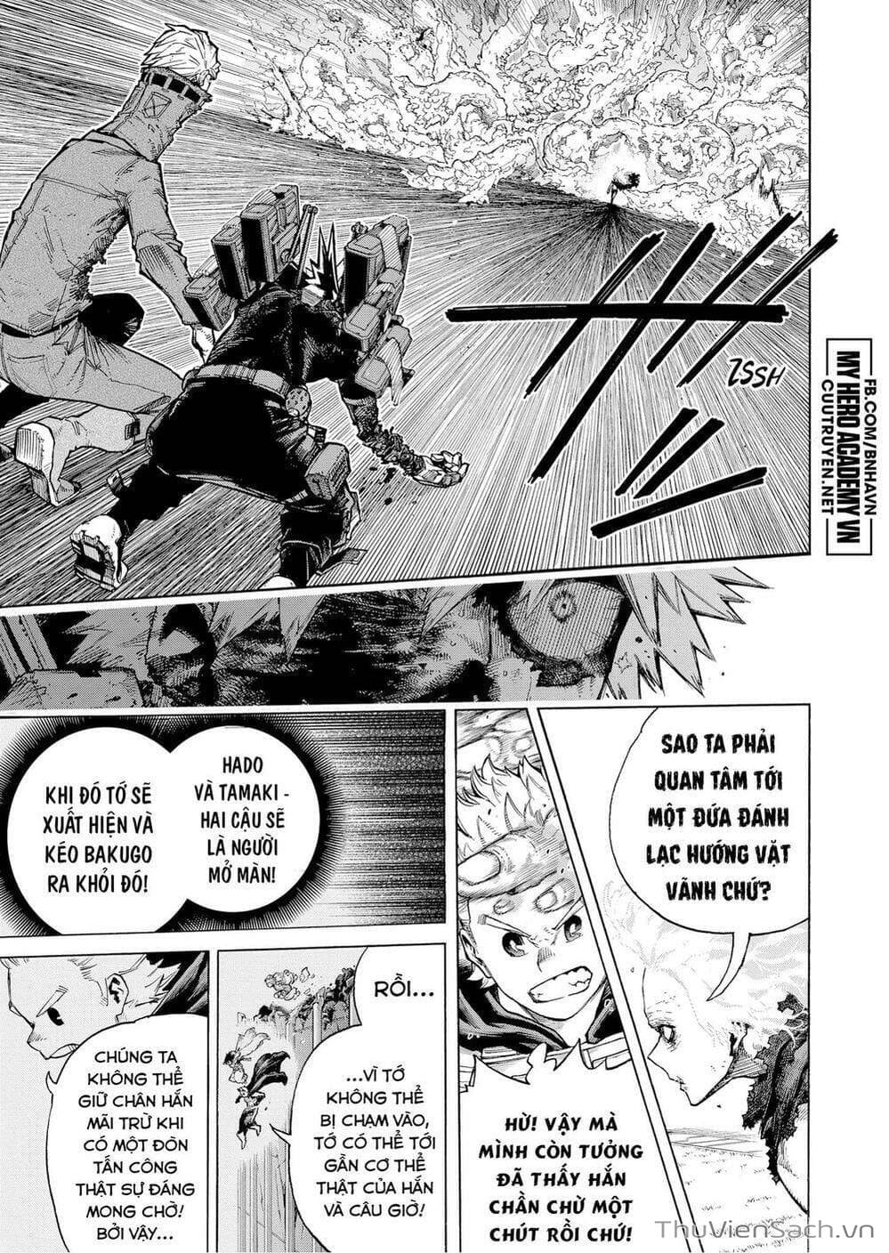 Truyện Tranh Học Viện Siêu Anh Hùng - My Hero Academia trang 6192