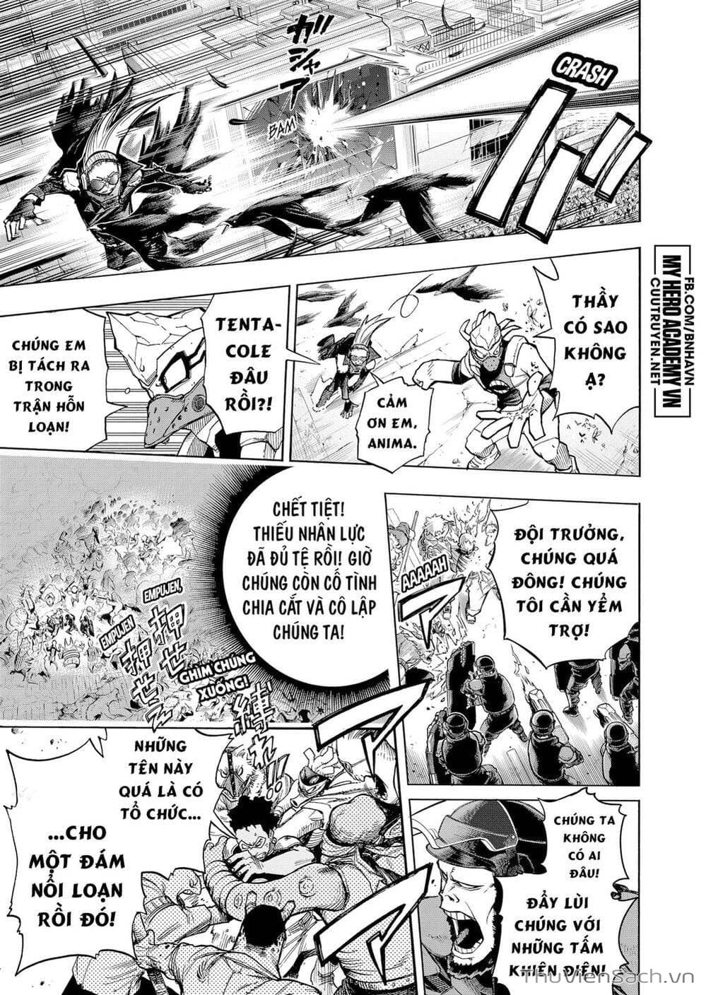 Truyện Tranh Học Viện Siêu Anh Hùng - My Hero Academia trang 6323