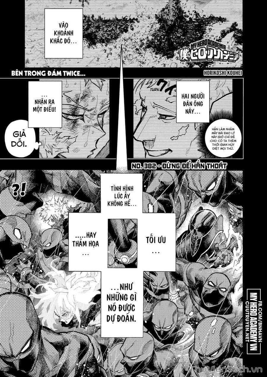 Truyện Tranh Học Viện Siêu Anh Hùng - My Hero Academia trang 6494