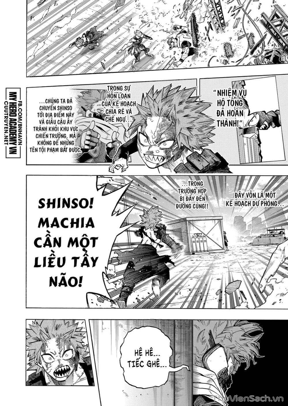 Truyện Tranh Học Viện Siêu Anh Hùng - My Hero Academia trang 6513