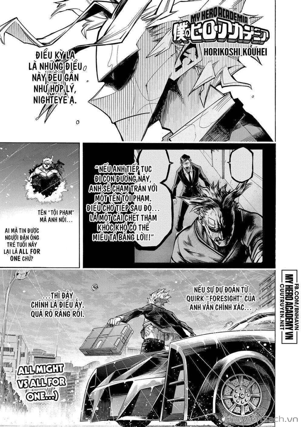 Truyện Tranh Học Viện Siêu Anh Hùng - My Hero Academia trang 5