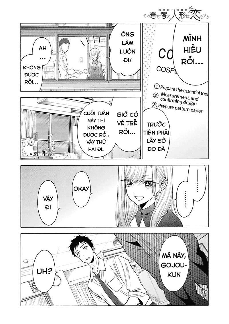 Truyện Tranh Nàng Nổi Loạn X Chàng Thợ May - My Dress Up Darling trang 3