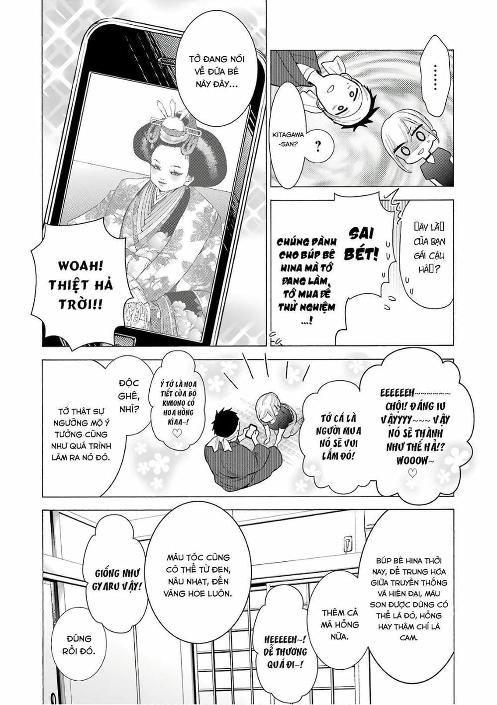 Truyện Tranh Nàng Nổi Loạn X Chàng Thợ May - My Dress Up Darling trang 3