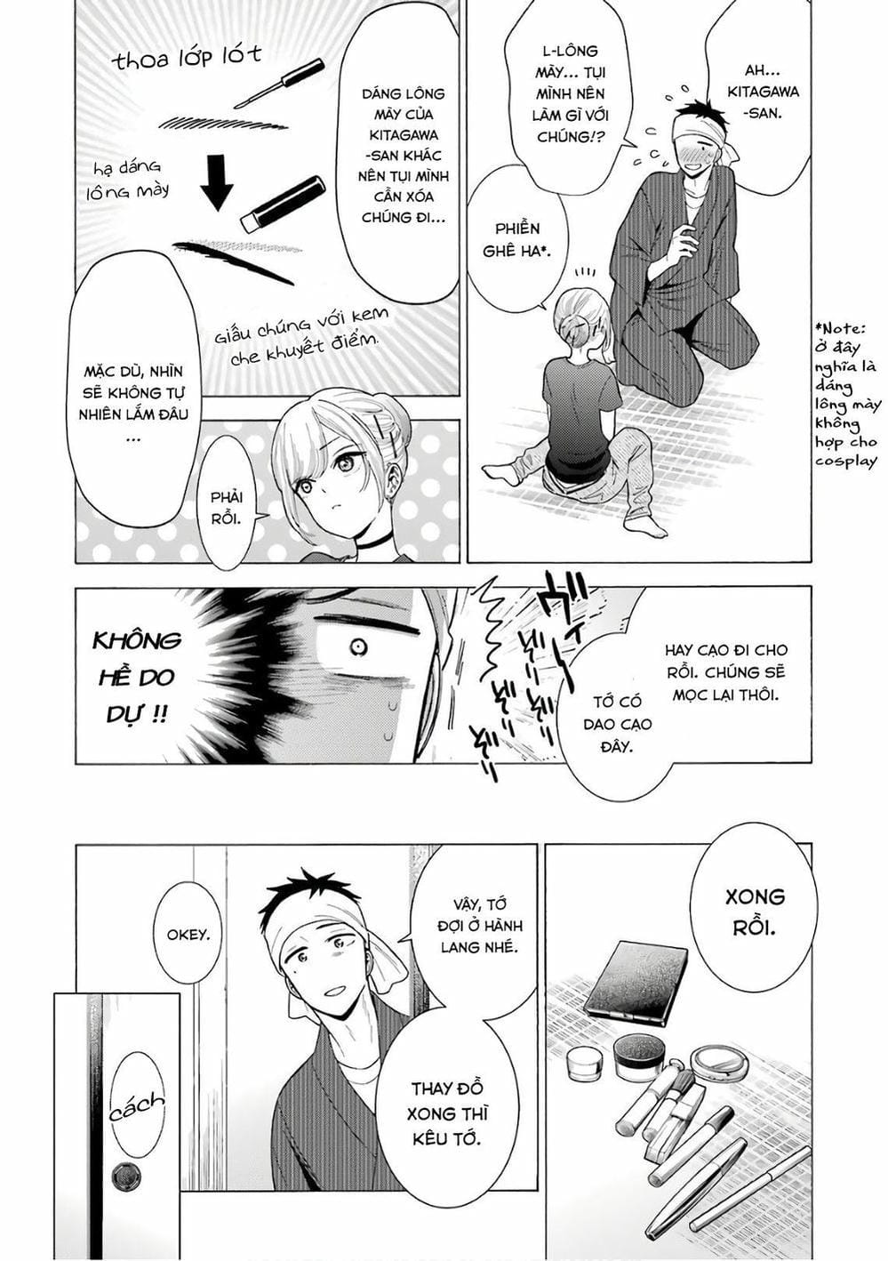 Truyện Tranh Nàng Nổi Loạn X Chàng Thợ May - My Dress Up Darling trang 3