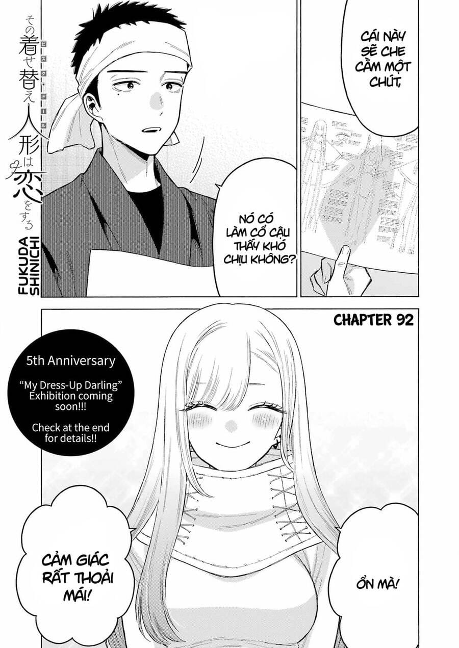 Truyện Tranh Nàng Nổi Loạn X Chàng Thợ May - My Dress Up Darling trang 3