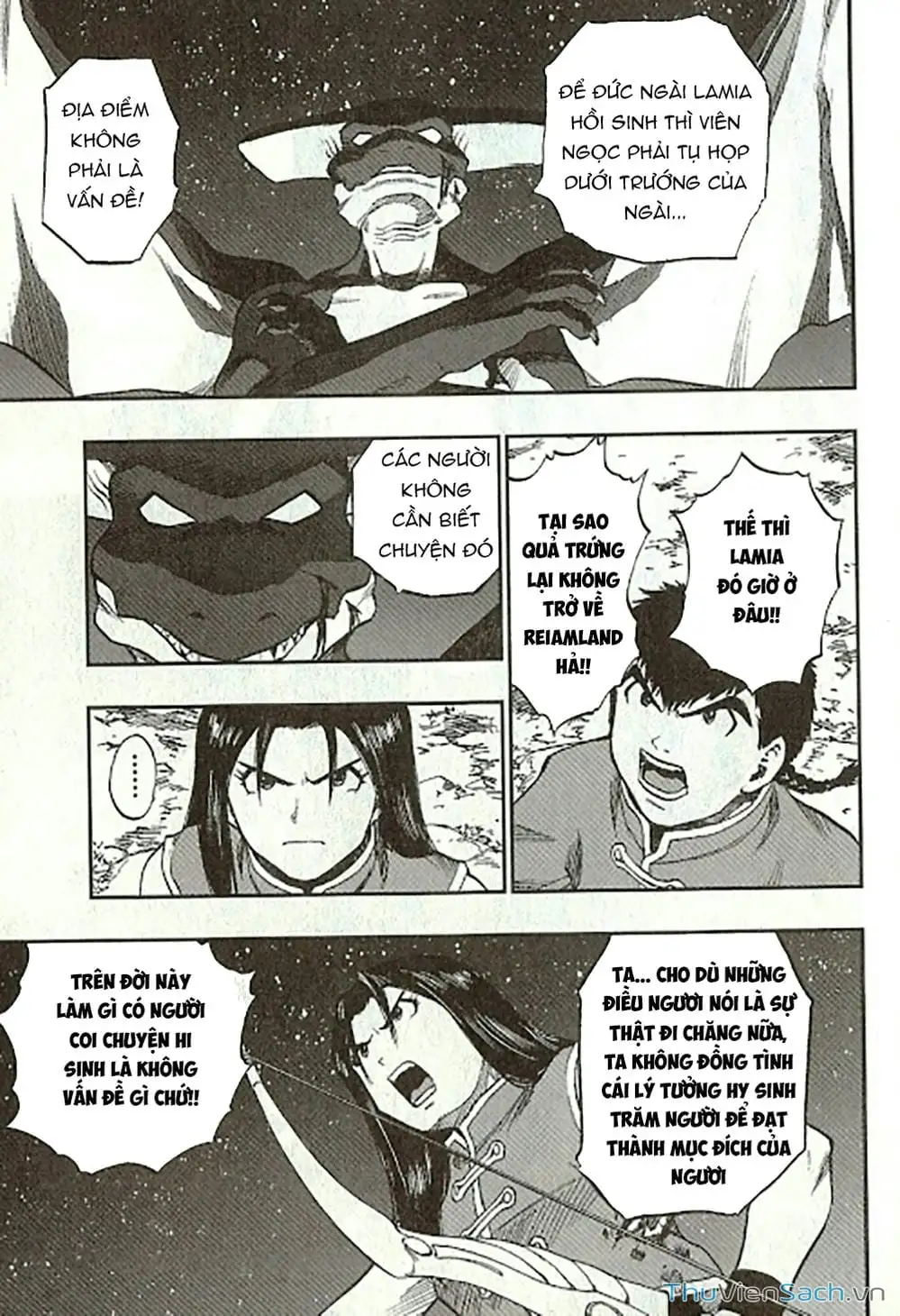 Truyện Tranh Dấu Ấn Rồng Thiêng - Người Kế Thừa Thánh Huy trang 3