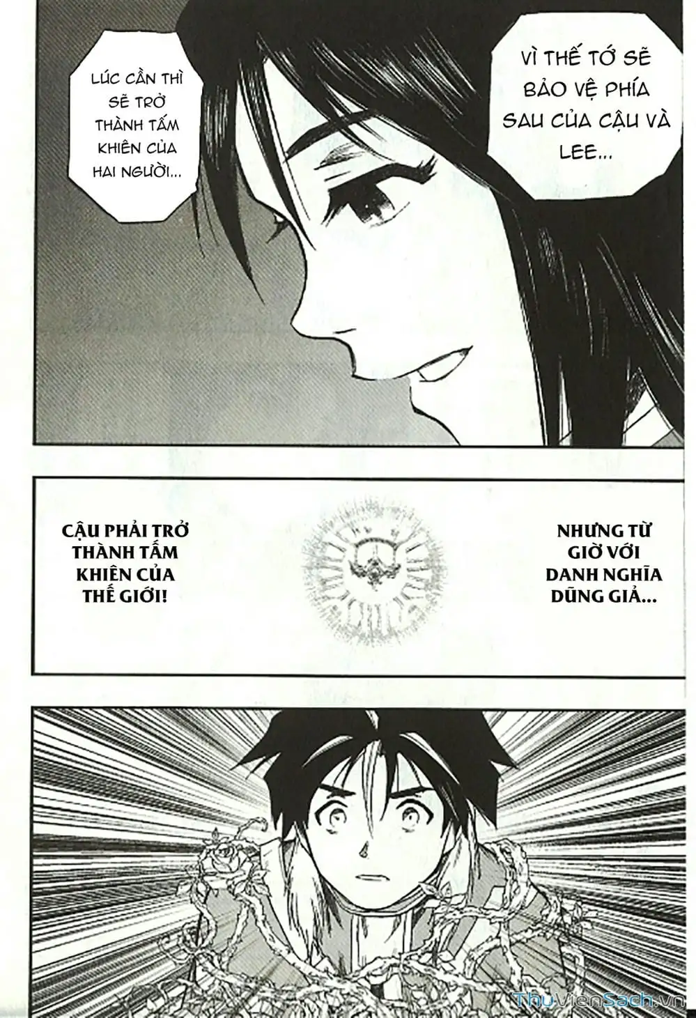 Truyện Tranh Dấu Ấn Rồng Thiêng - Người Kế Thừa Thánh Huy trang 3