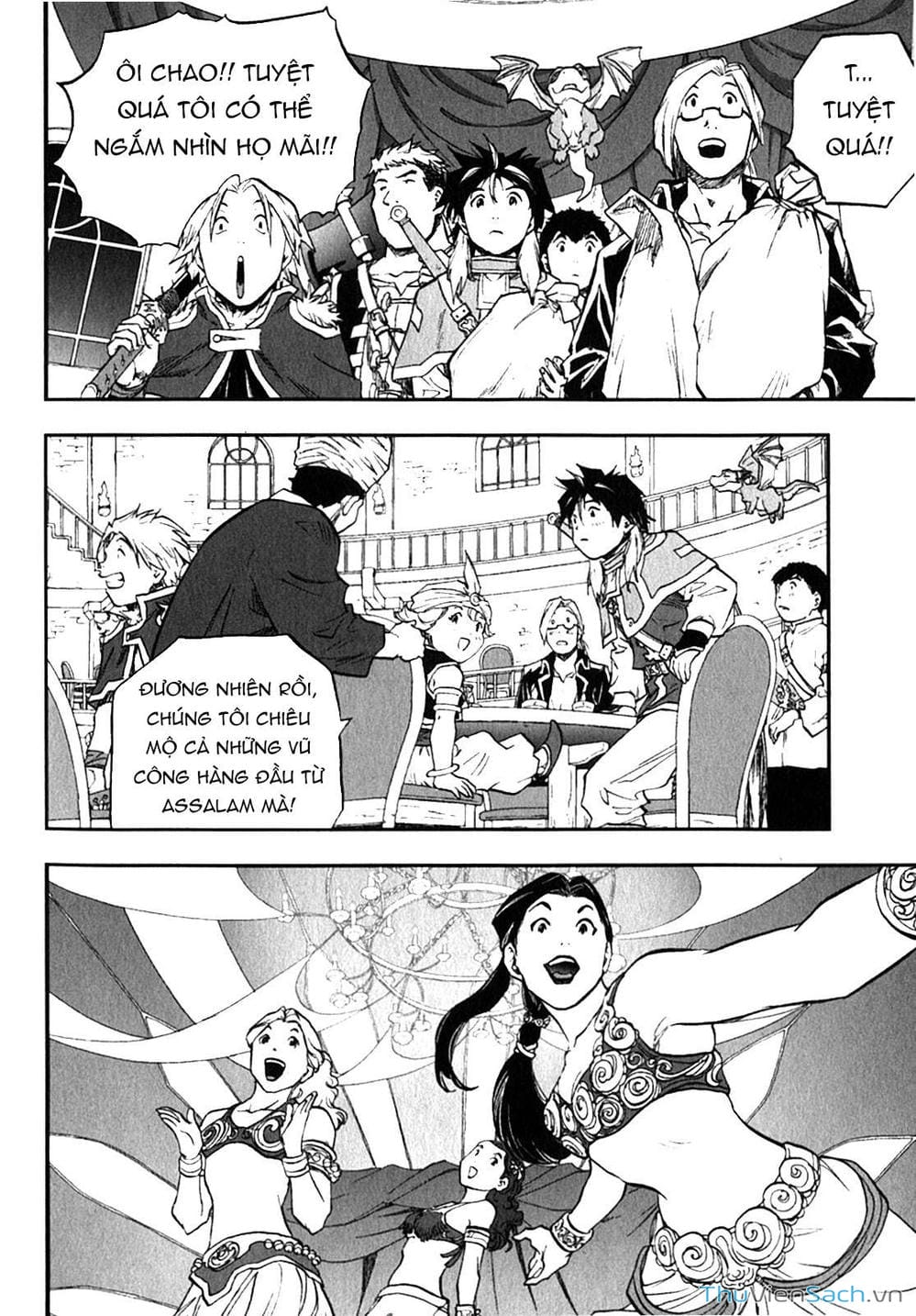 Truyện Tranh Dấu Ấn Rồng Thiêng - Người Kế Thừa Thánh Huy trang 3