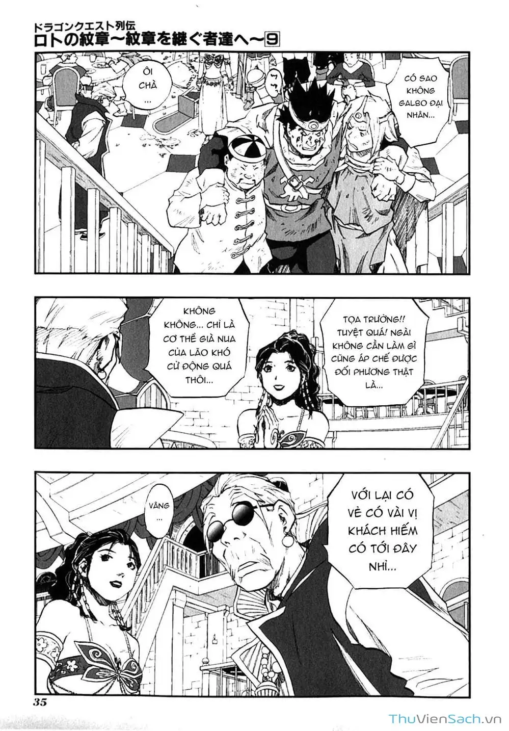 Truyện Tranh Dấu Ấn Rồng Thiêng - Người Kế Thừa Thánh Huy trang 3