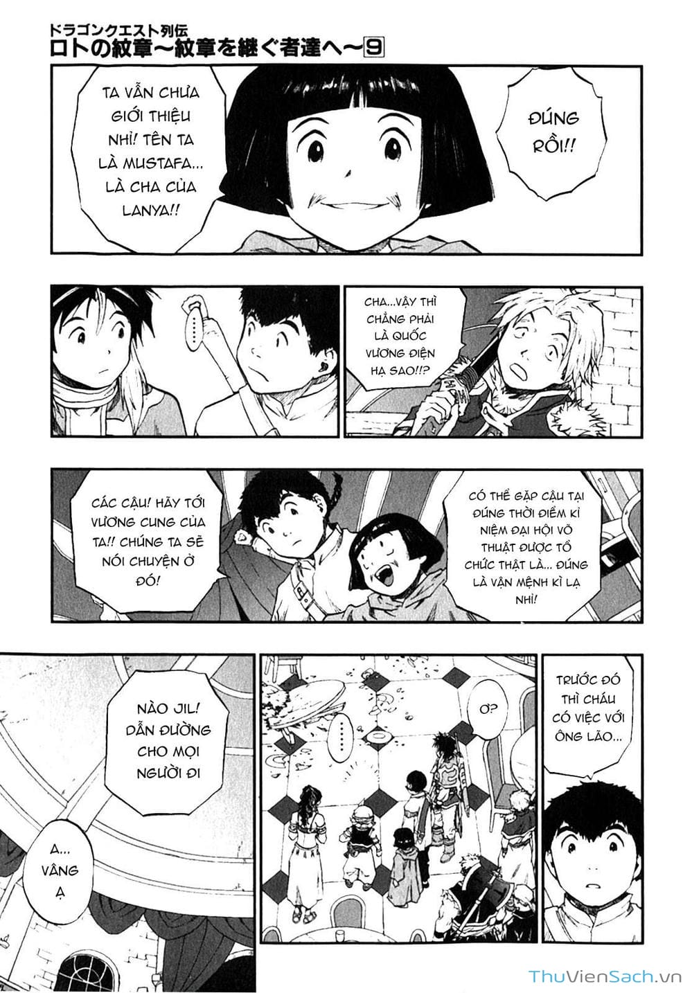 Truyện Tranh Dấu Ấn Rồng Thiêng - Người Kế Thừa Thánh Huy trang 3