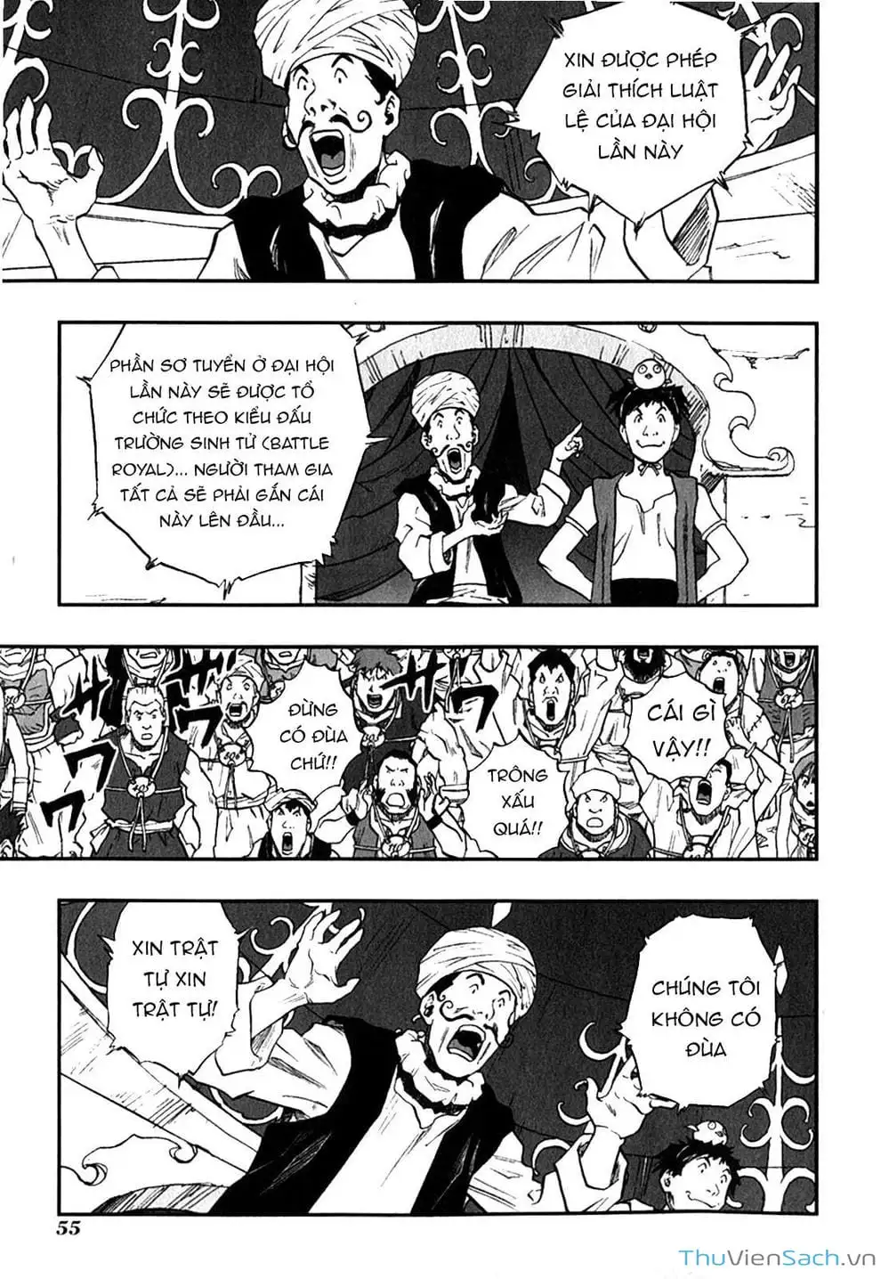 Truyện Tranh Dấu Ấn Rồng Thiêng - Người Kế Thừa Thánh Huy trang 3