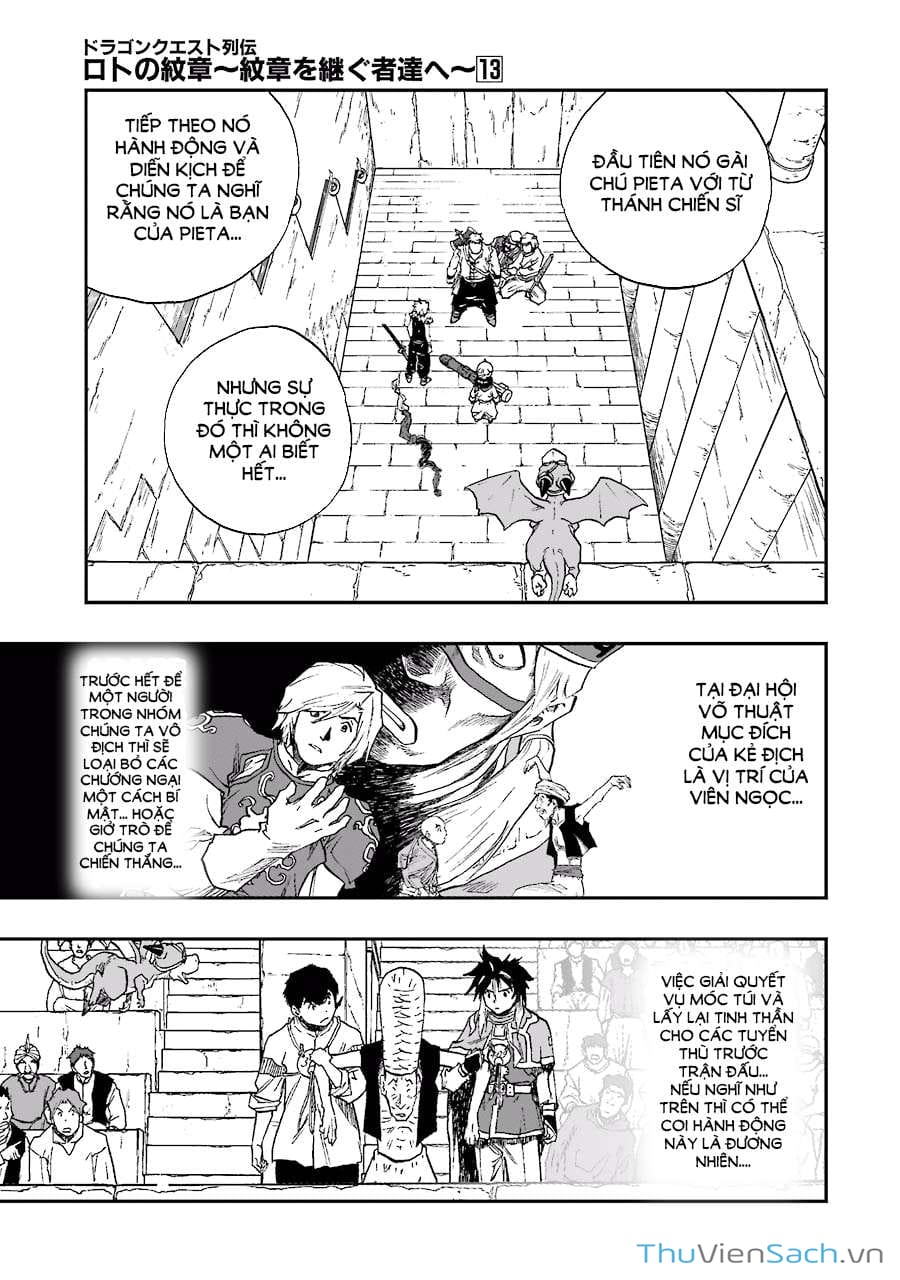 Truyện Tranh Dấu Ấn Rồng Thiêng - Người Kế Thừa Thánh Huy trang 3