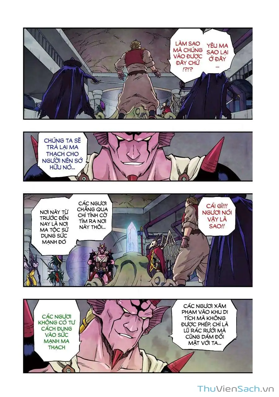 Truyện Tranh Dấu Ấn Rồng Thiêng - Người Kế Thừa Thánh Huy trang 3