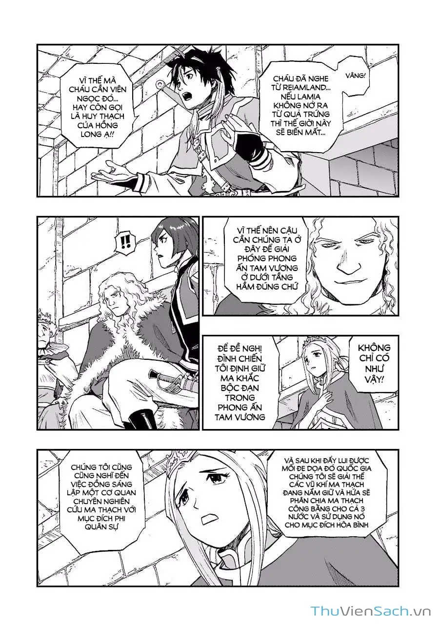 Truyện Tranh Dấu Ấn Rồng Thiêng - Người Kế Thừa Thánh Huy trang 3