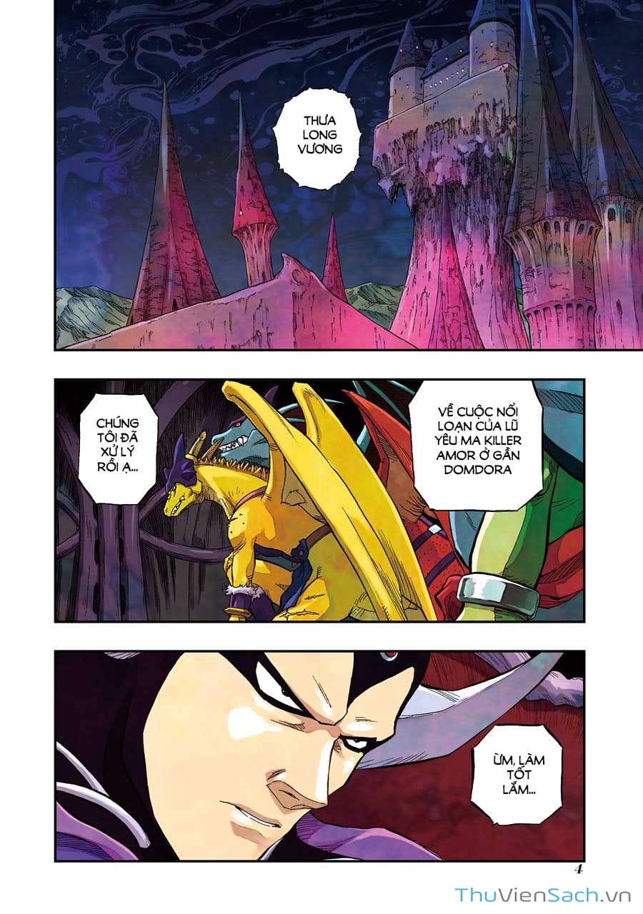 Truyện Tranh Dấu Ấn Rồng Thiêng - Người Kế Thừa Thánh Huy trang 3