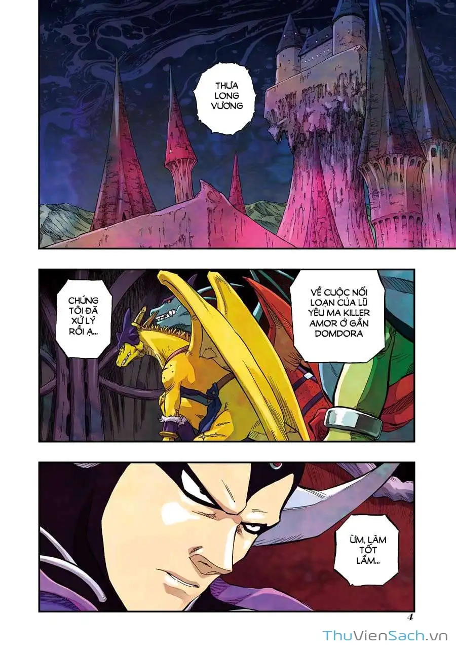 Truyện Tranh Dấu Ấn Rồng Thiêng - Người Kế Thừa Thánh Huy trang 3