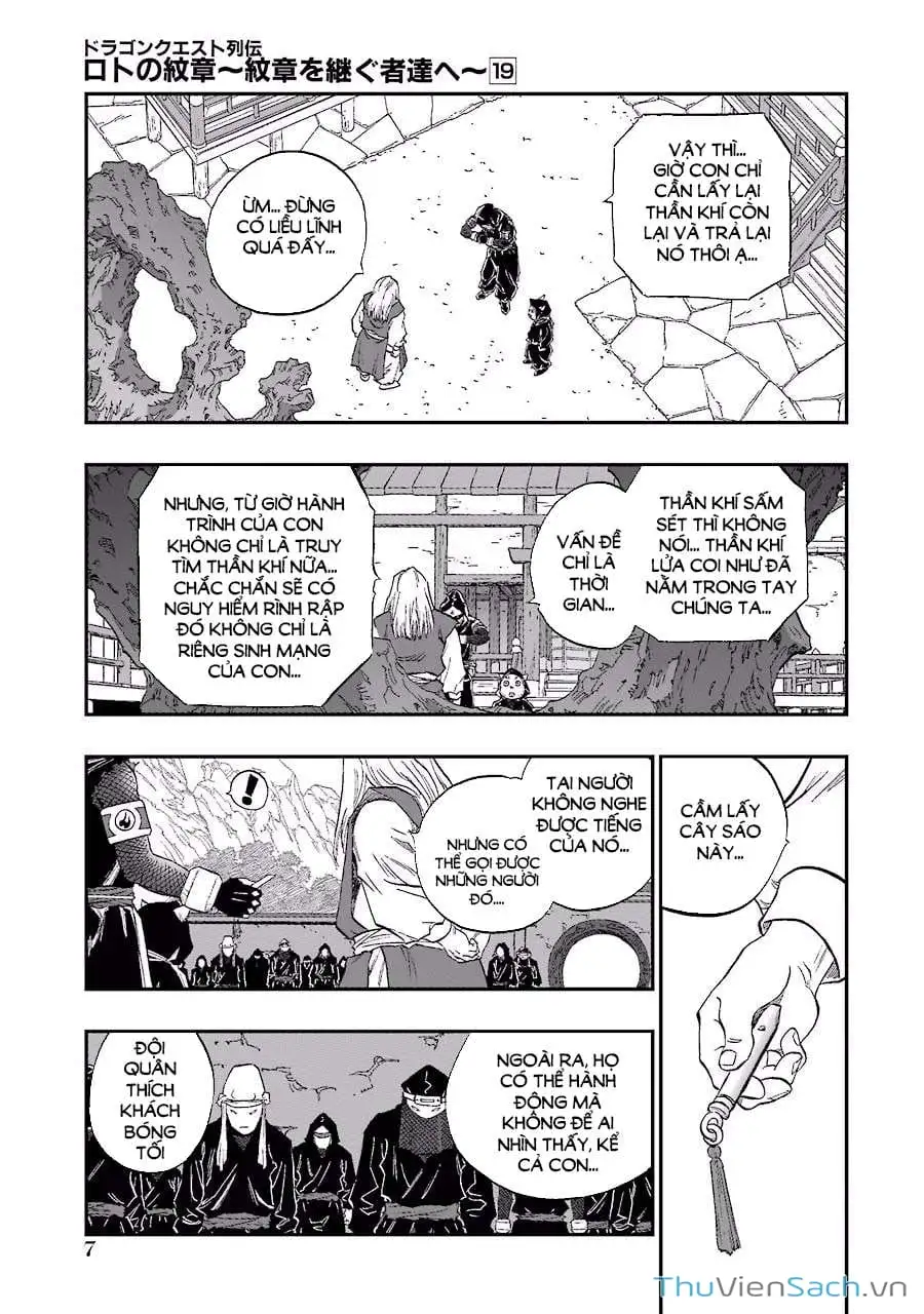 Truyện Tranh Dấu Ấn Rồng Thiêng - Người Kế Thừa Thánh Huy trang 3