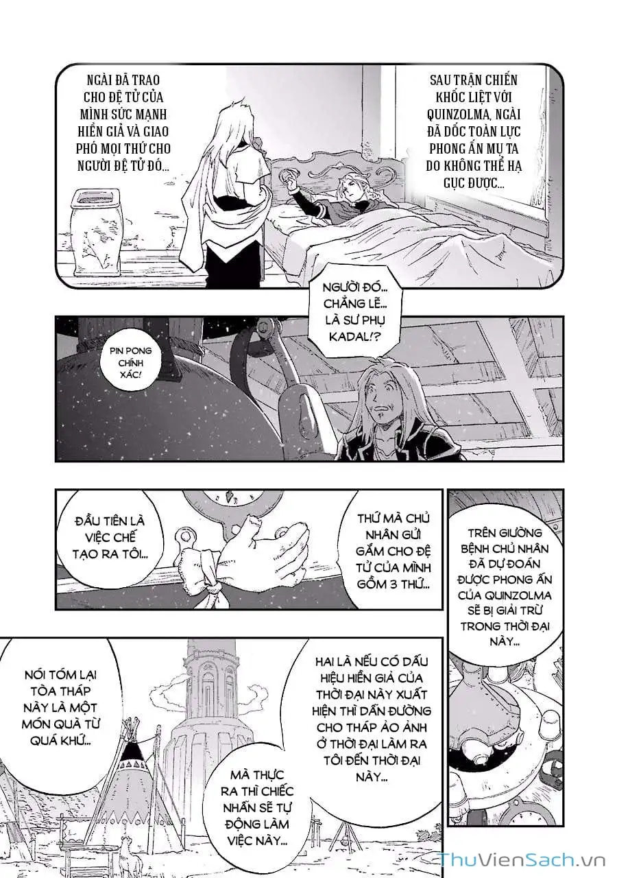 Truyện Tranh Dấu Ấn Rồng Thiêng - Người Kế Thừa Thánh Huy trang 3