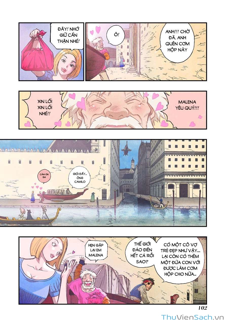 Truyện Tranh Dấu Ấn Rồng Thiêng - Người Kế Thừa Thánh Huy trang 3