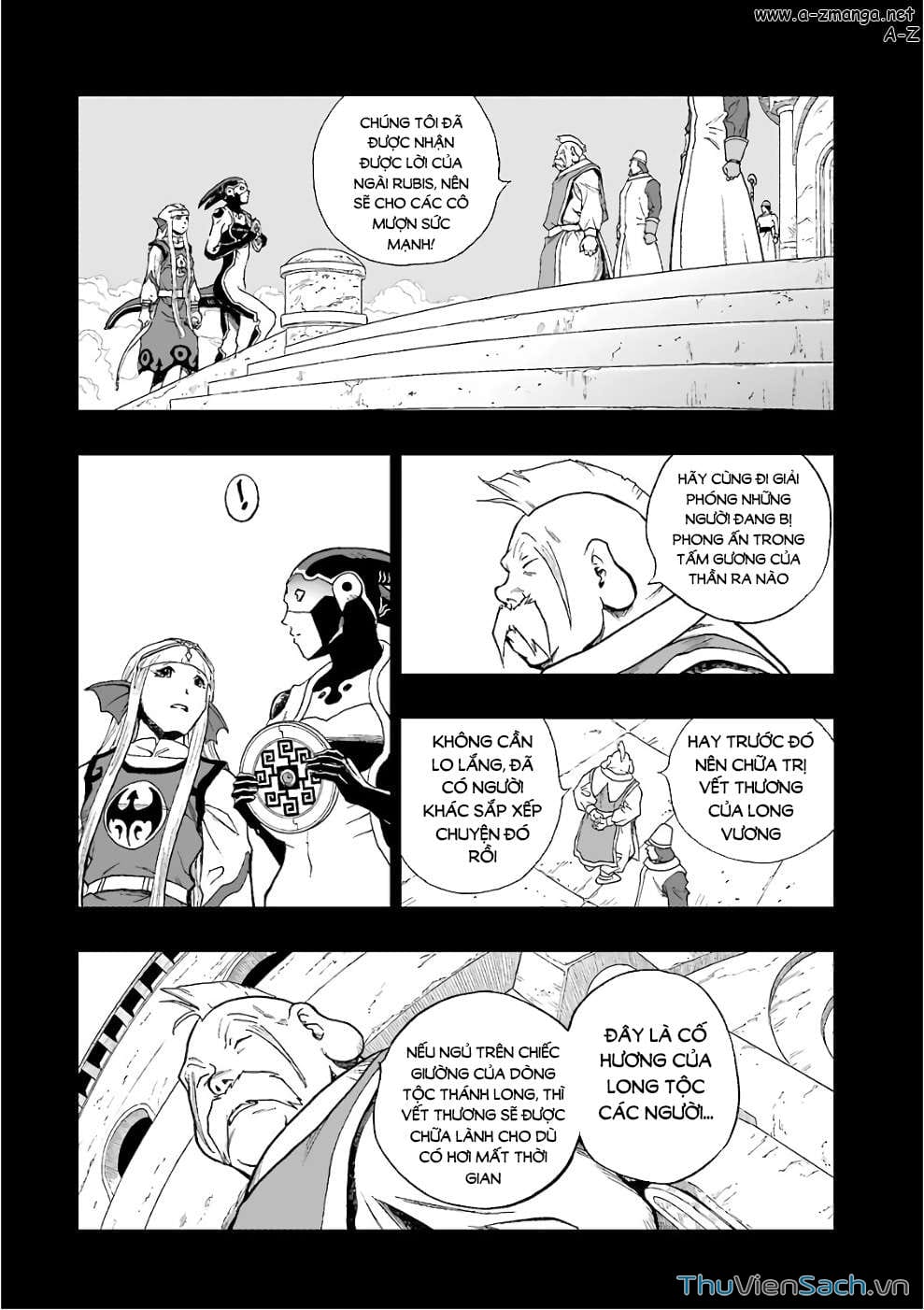 Truyện Tranh Dấu Ấn Rồng Thiêng - Người Kế Thừa Thánh Huy trang 3