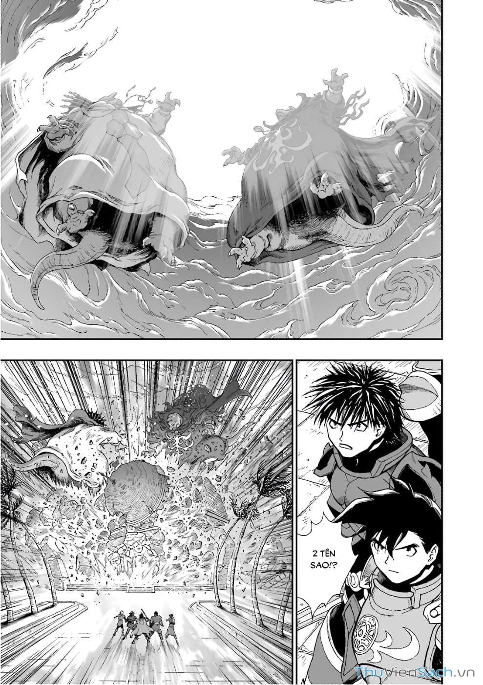 Truyện Tranh Dấu Ấn Rồng Thiêng - Người Kế Thừa Thánh Huy trang 3