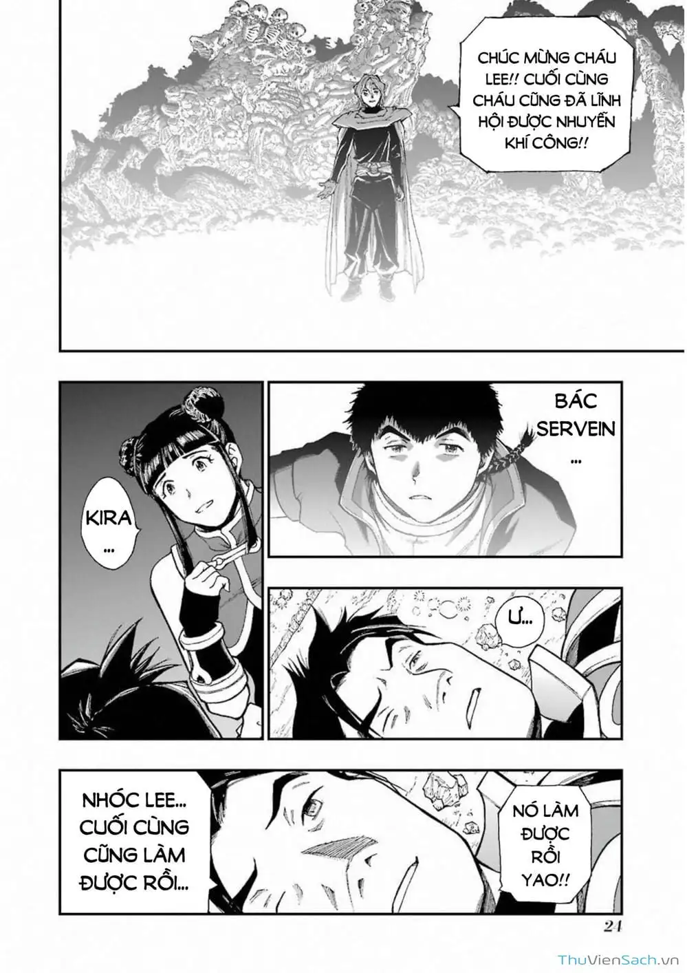 Truyện Tranh Dấu Ấn Rồng Thiêng - Người Kế Thừa Thánh Huy trang 3