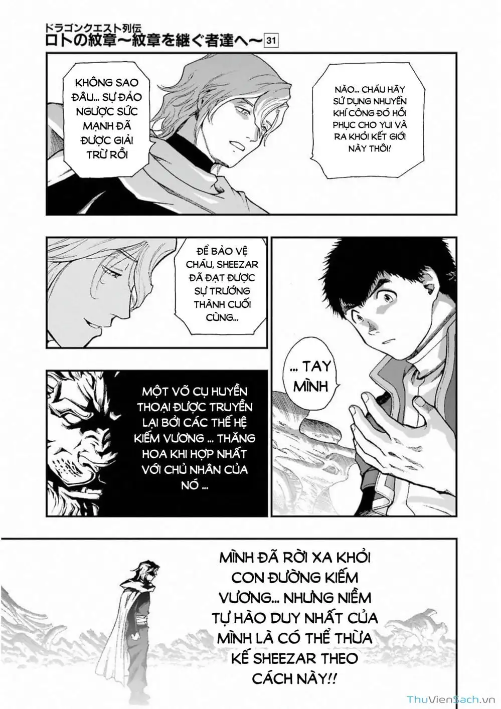 Truyện Tranh Dấu Ấn Rồng Thiêng - Người Kế Thừa Thánh Huy trang 3